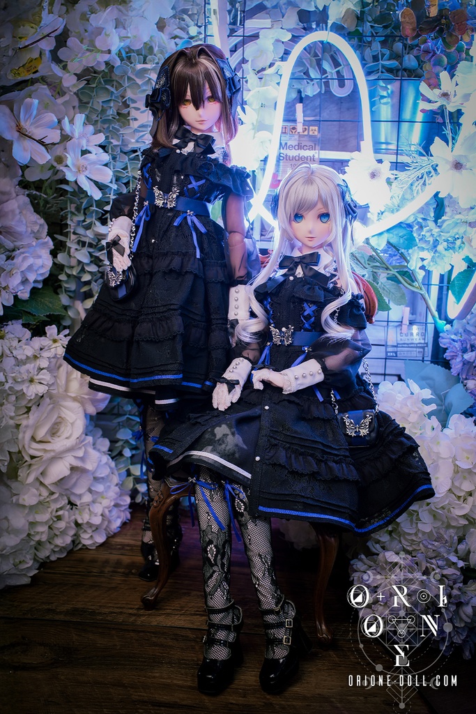 【Orione】DD L胸 / DDdy普通胸用衣装セット 夜光蝶