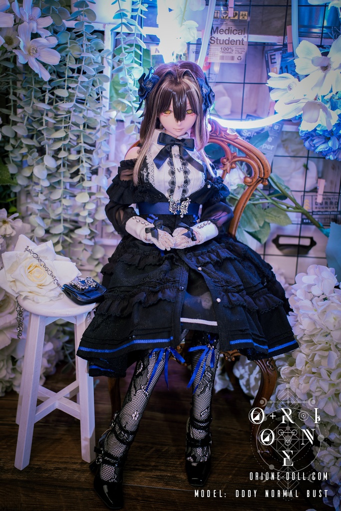 【Orione】DD L胸 / DDdy普通胸用衣装セット 夜光蝶