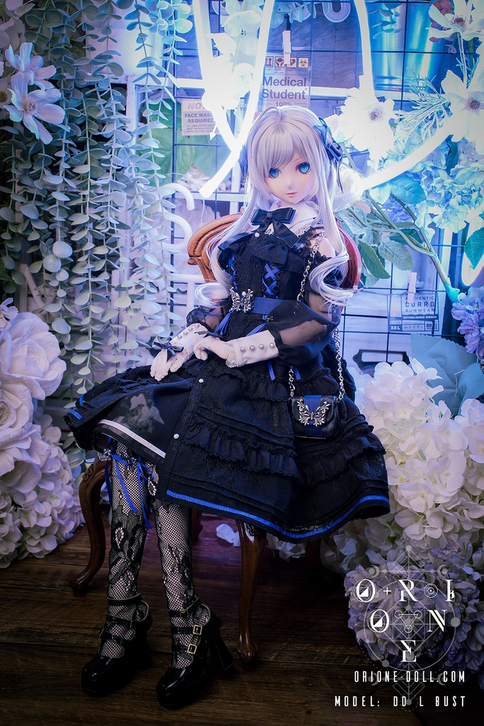 【Orione】DD L胸 / DDdy普通胸用衣装セット 夜光蝶