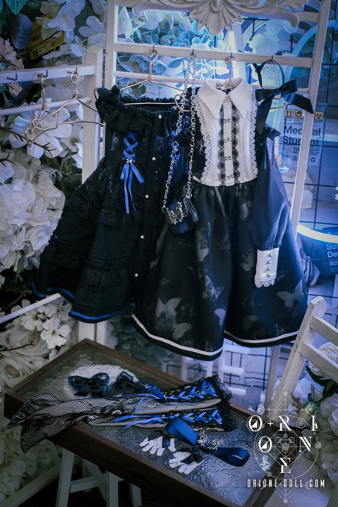 【Orione】DD L胸 / DDdy普通胸用衣装セット 夜光蝶