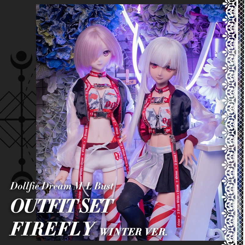 【Orione】DD M/L胸用衣装セット ファイアフライ 冬ver.