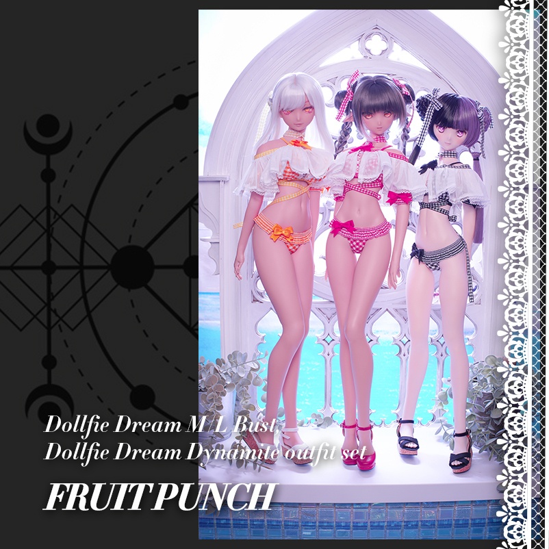 【Orione】DD S/M/L, DDdy用衣装セット フルーツパンチ (Fruit Punch)
