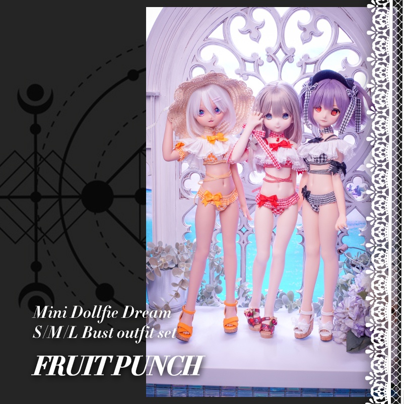 【Orione】MDD S/M/L用衣装セット フルーツパンチ (Fruit Punch)
