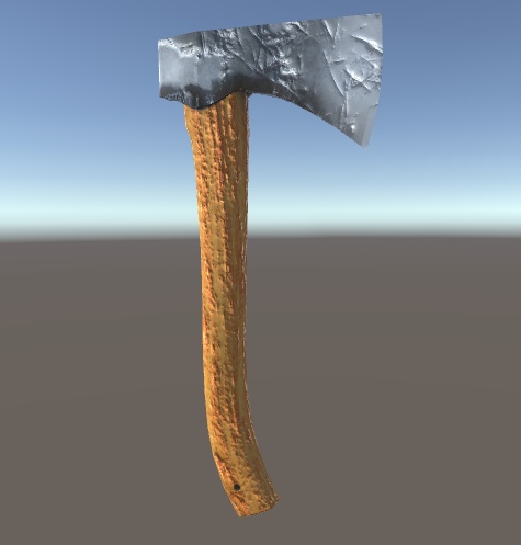 3Dモデル　「斧」