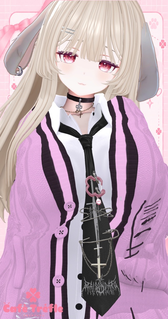 Cafe Trefle1stAnniversary 記念カラビナ