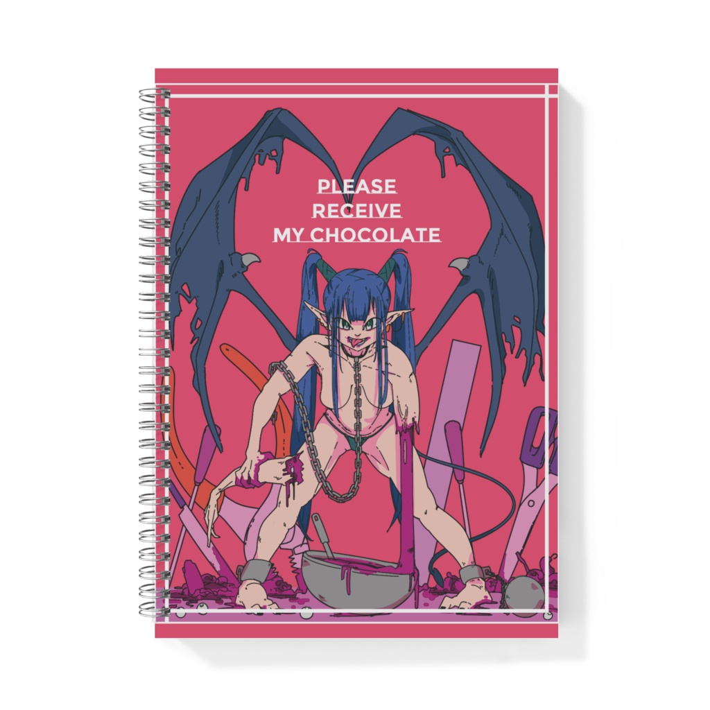 リングノート　[Please receive my chocolate]