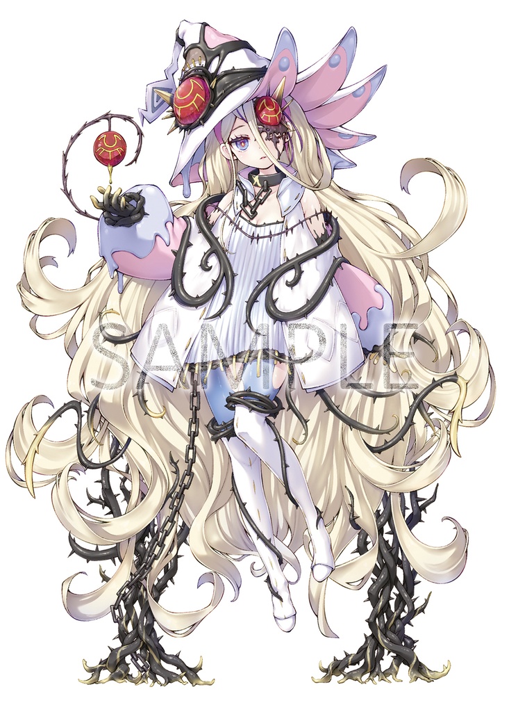 【アクリルスタンド】白き森の聖徒リゼット (Azamina Elzette of the White Forest Acrylic Stand)
