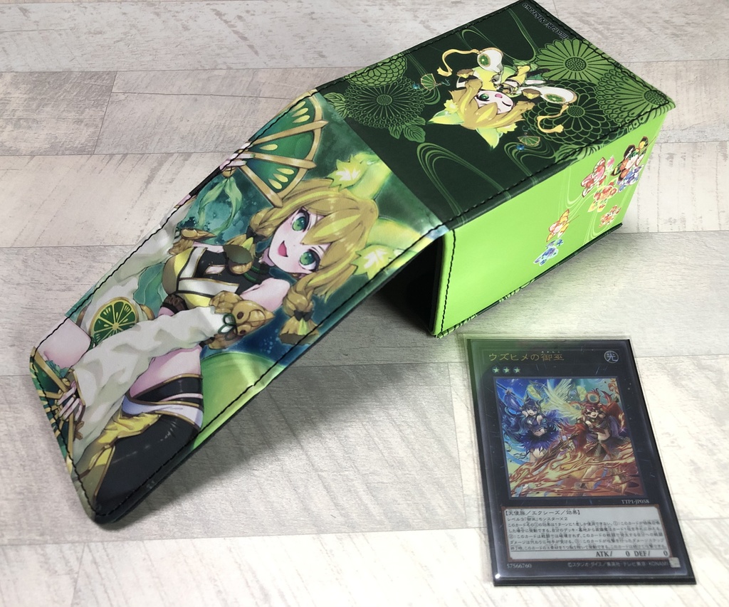 【デッキケース】珠の御巫フゥリ(Hu-Li the Jewel Mikanko Deck Case )