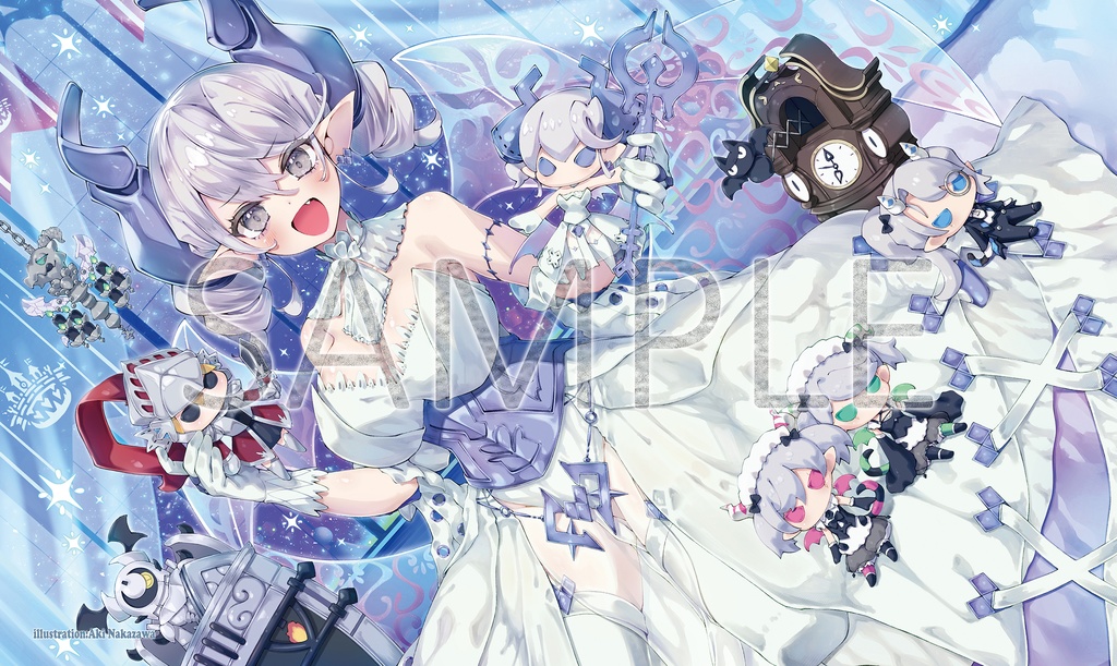 【プレイマット】白銀の城のラビュリンス(Lovely Labrynth of the Silver Castle Play Mat)
