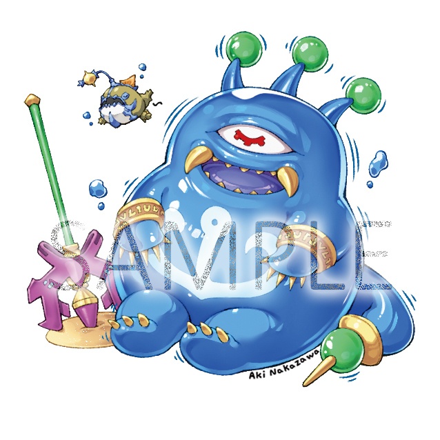 【ミニアクリルスタンド】ツルプルプルン(Tsuru-Puru-Purun Mini Acrylic Stand)