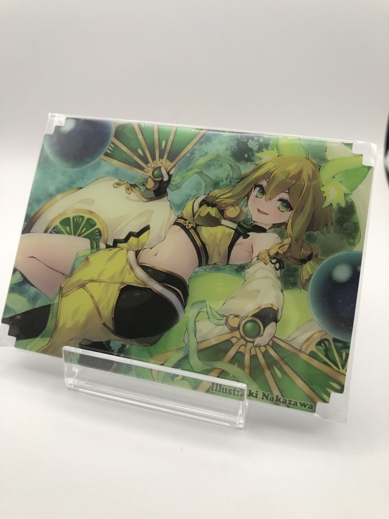 【セパレーター】珠の御巫フゥリ(横)(Hu-Li the Jewel Mikanko Card Dividers Type-B)