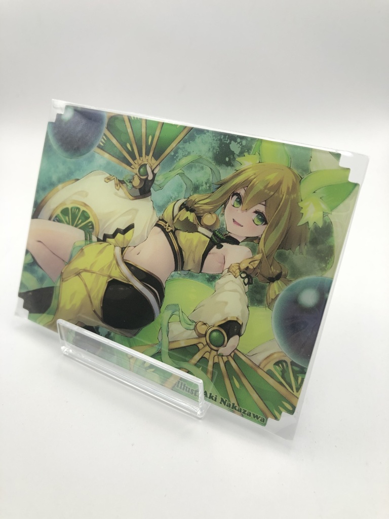 1月下旬～2月上旬開始【セパレーター】珠の御巫フゥリ（横）(Hu-Li the Jewel Mikanko Card Dividers Type-B)