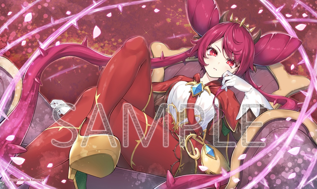 11/下旬開始予定【プレイマット】聖王女ローズパメラ