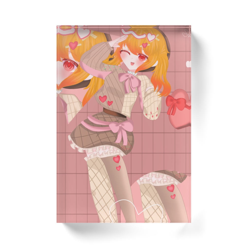 ノヴェプロバレンタインセレクションアクリルブロック