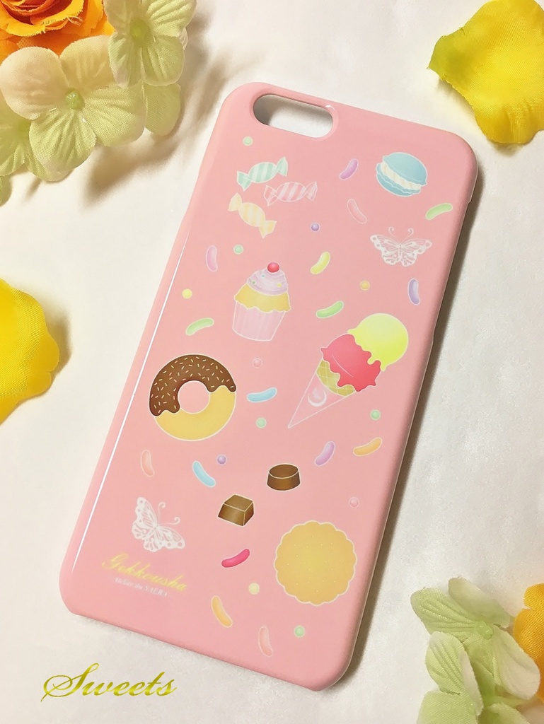 iPhone6/6sケース【sweets】 ※受注生産