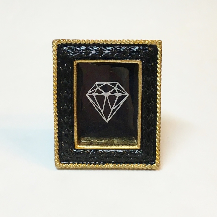 プチ切り絵【petit element (ダイヤ)】