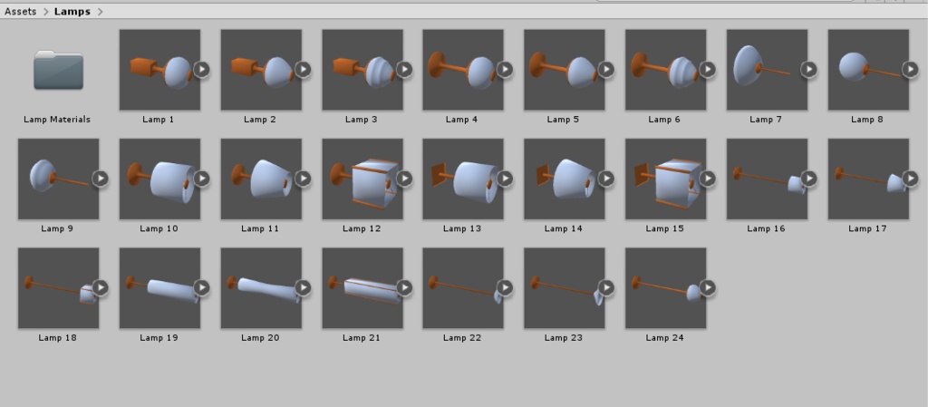 Lamp Light Set Assets