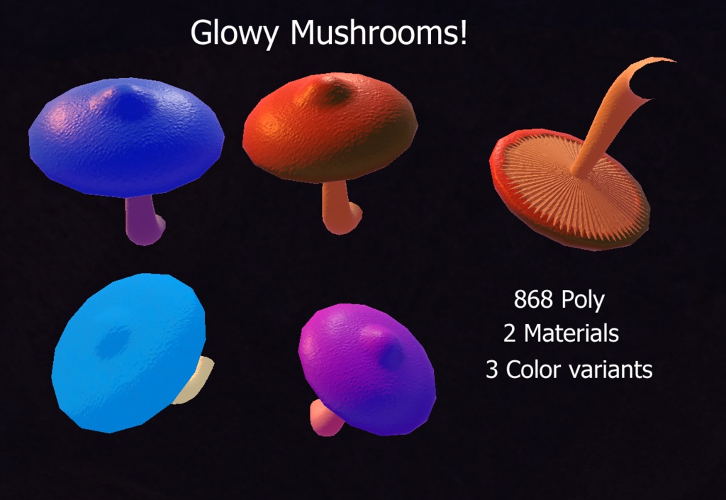 Glowy Mushroom Prefab