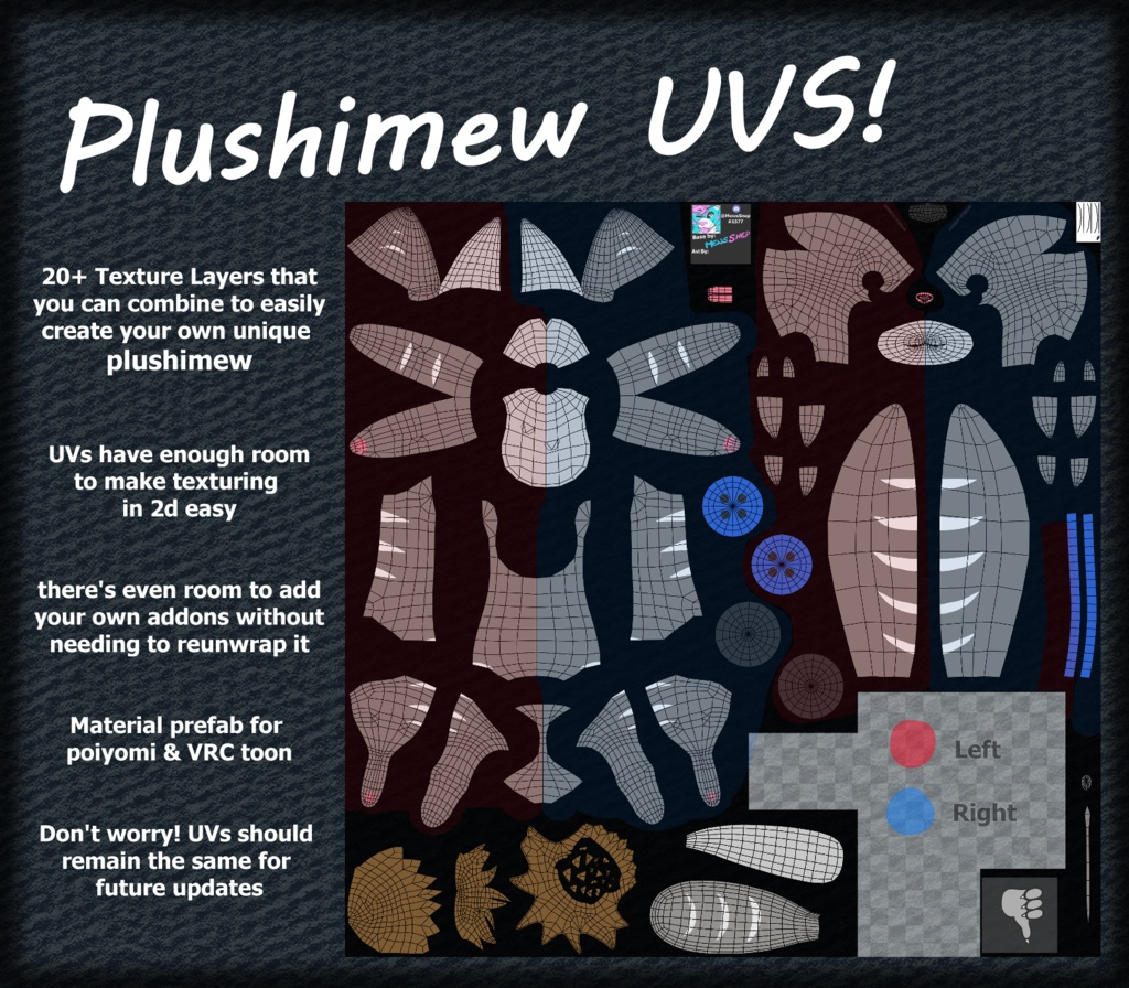 Plushimew V1.21 VR Avatar Base