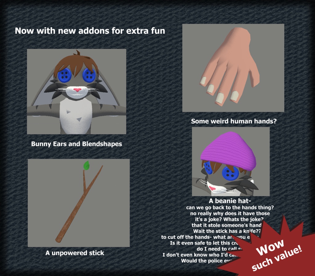 Plushimew V1.21 VR Avatar Base