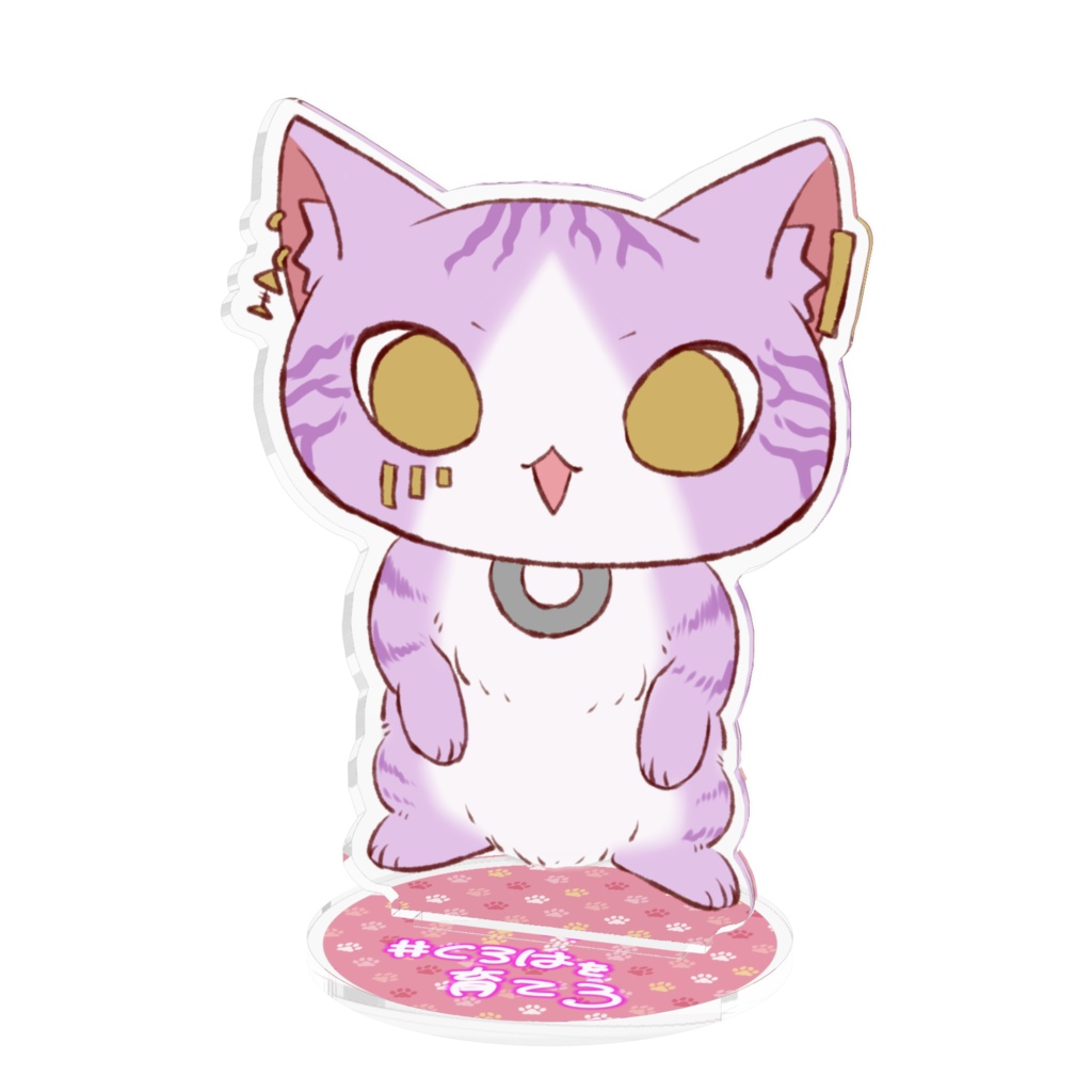 くろはを見守って_くろは猫アクスタ