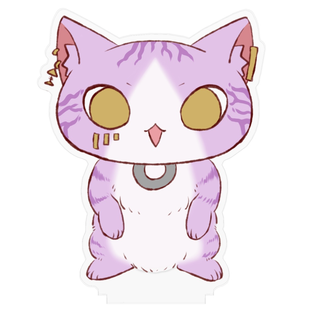 くろはを見守って_くろは猫アクスタ