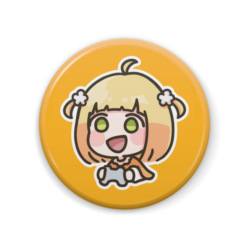 【じんむ】アイコン缶バッジ