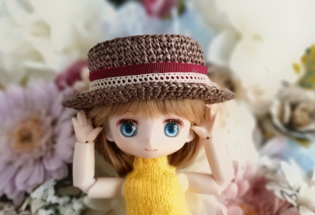 カンカン帽(L)