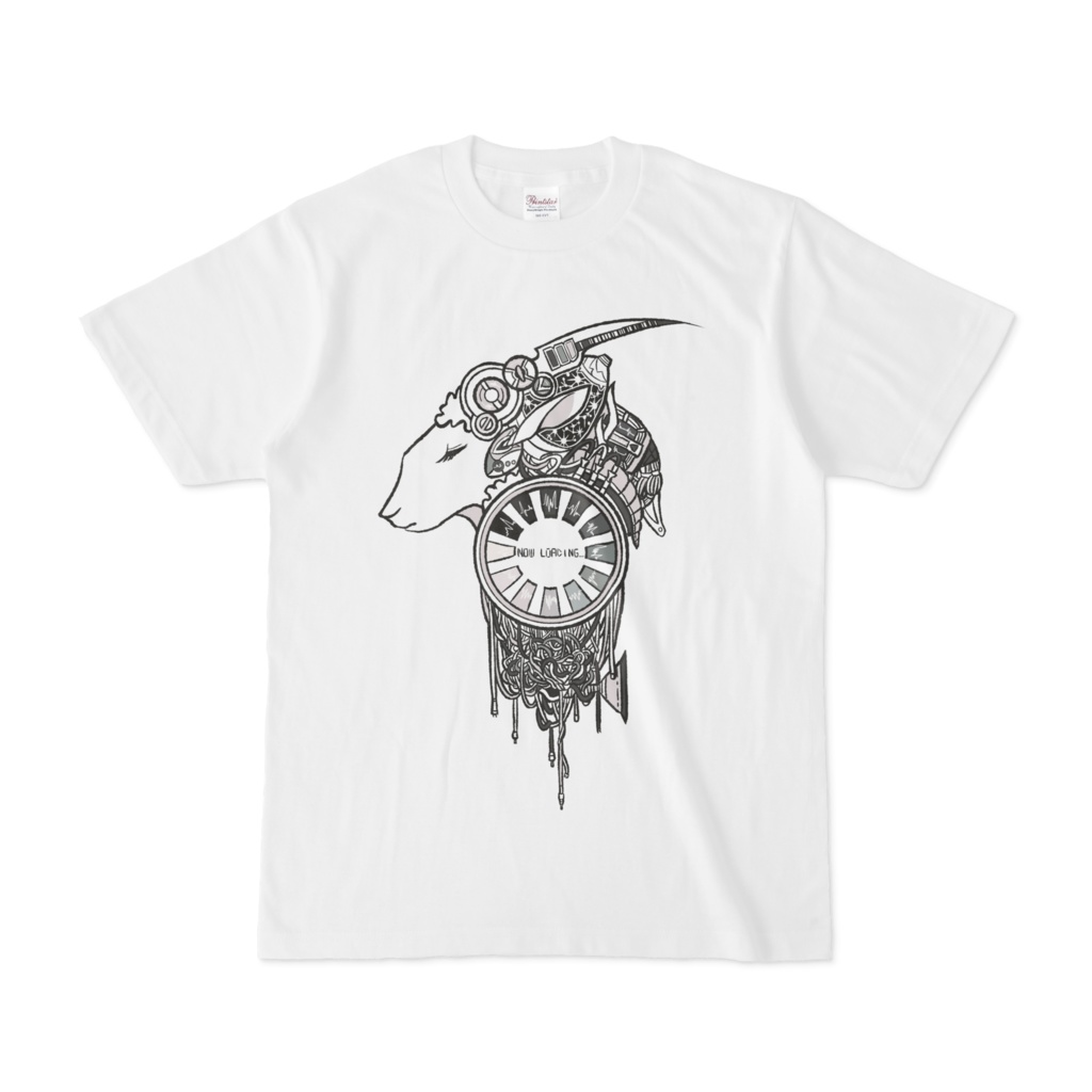 「夢羊」Tシャツ  白 オリジナル