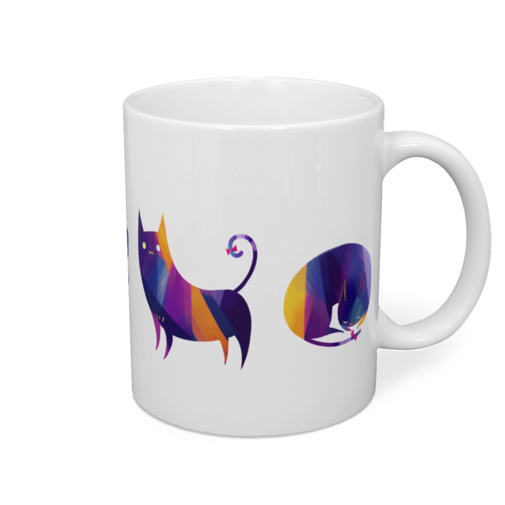 「黄昏色のビンロウ」マグカップ