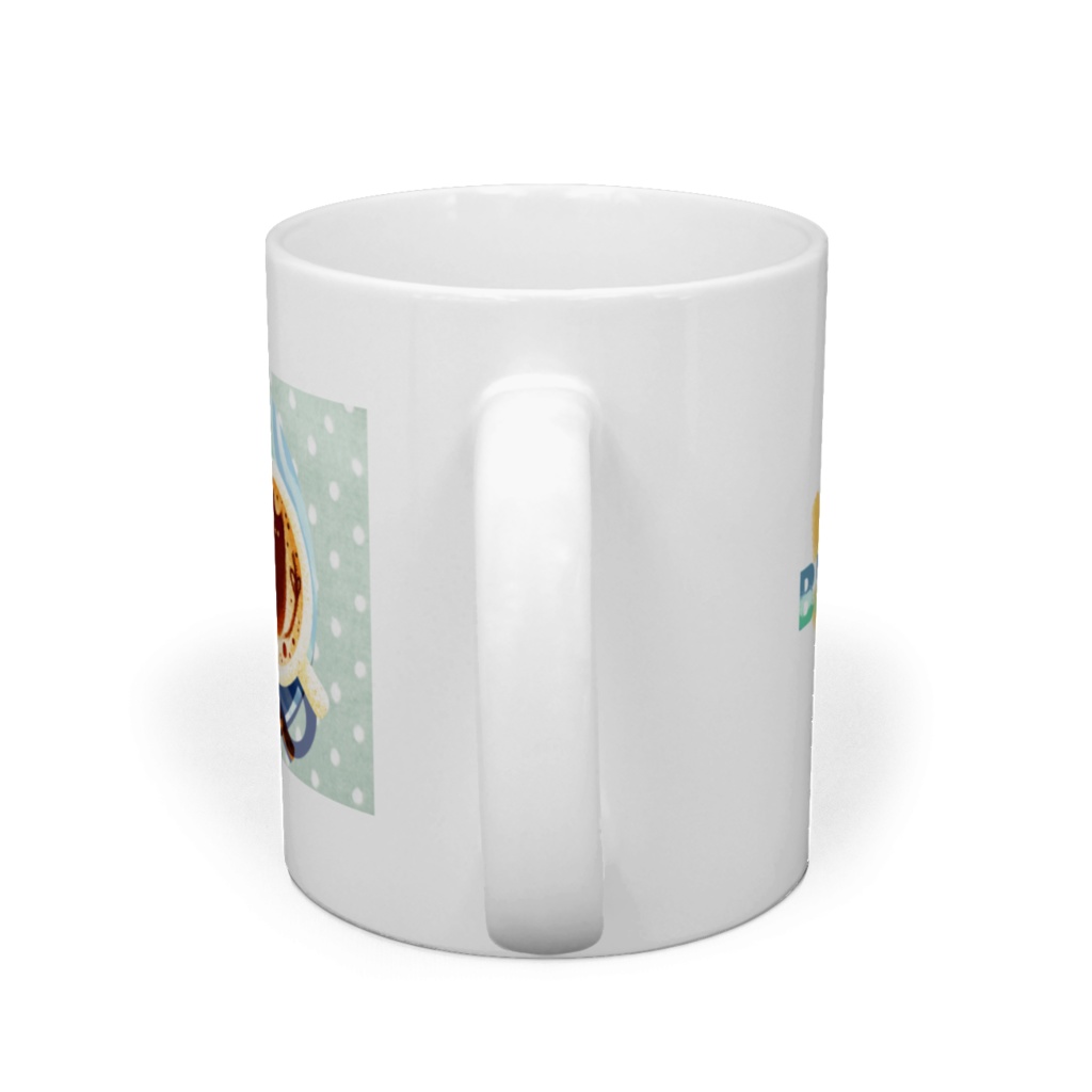 「ビンロウとカプチーノ」(雪玉)マグカップ