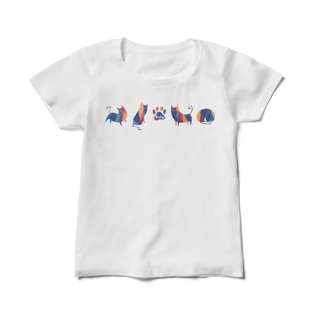 「黄昏色のビンロウ」レディースTシャツ