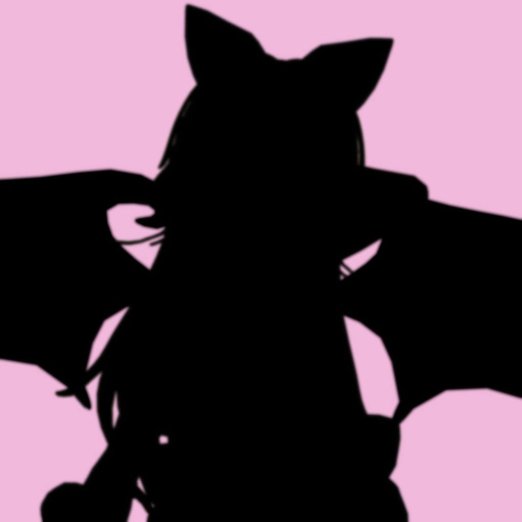 【お引越し記念】まぁるいもげちステッカー-小悪魔-