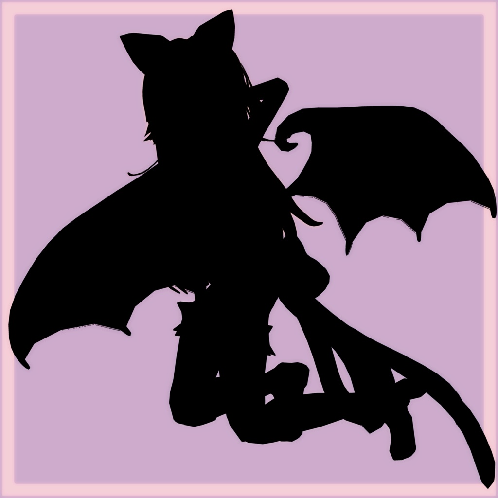 【アクリルキーホルダー】SDもげち-小悪魔りばいばる-【/ᐠ。ꞈ。ᐟ\】