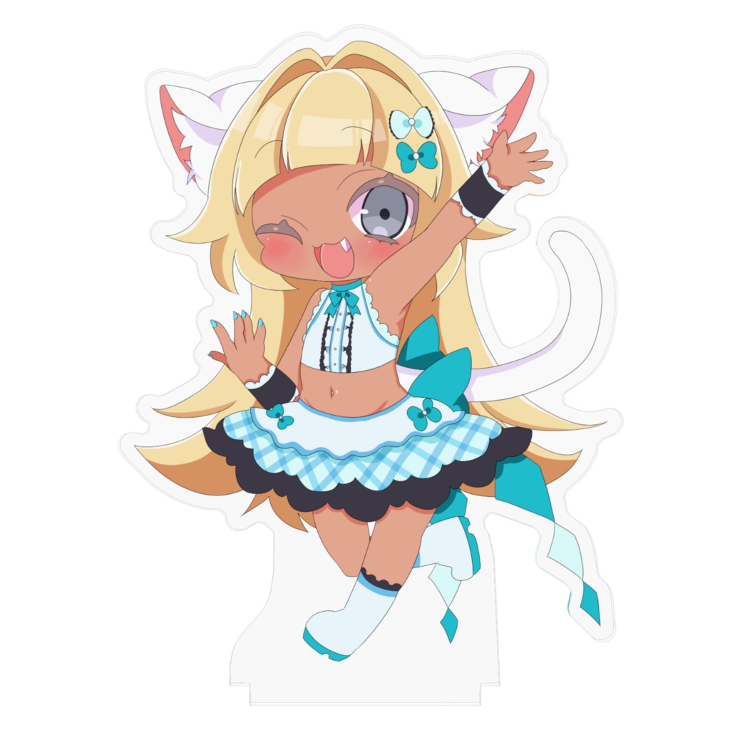 【1周年記念】インターネットアイドル-/ᐠ。ꞈ。ᐟ\-【アクリルフィギュア】