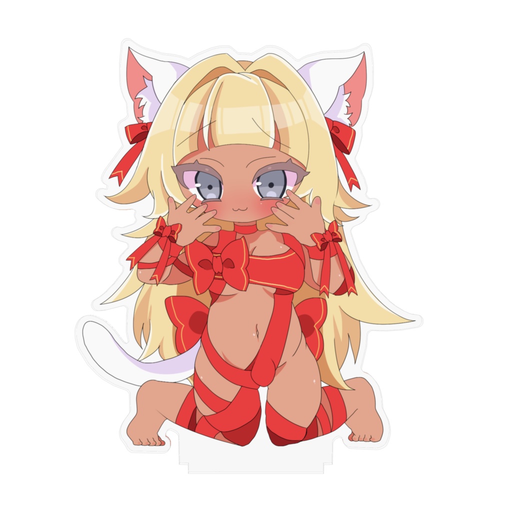 【くりすます】SDもげち-くりすますぷぇぜんと/ᐠ。ꞈ。ᐟ\-【アクリルフィギュア】