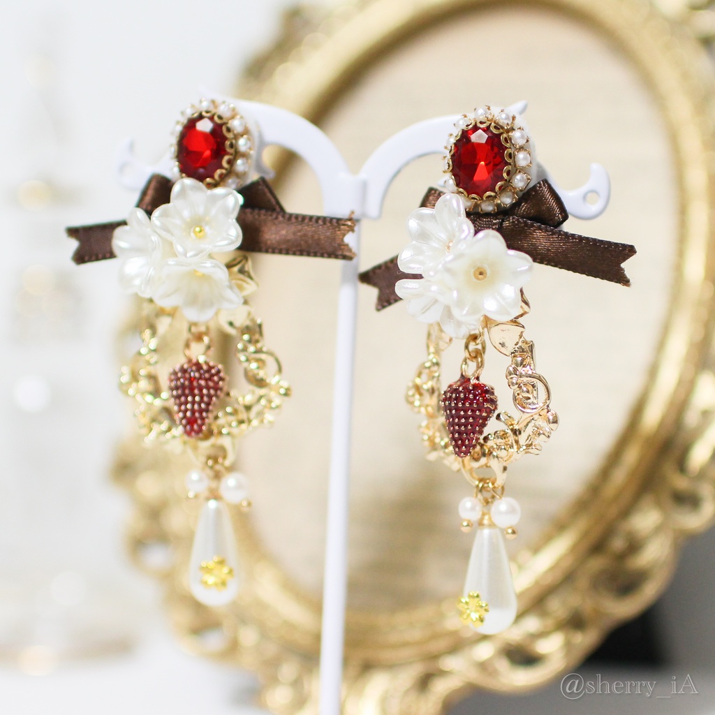 フローラル苺と春の訪れ