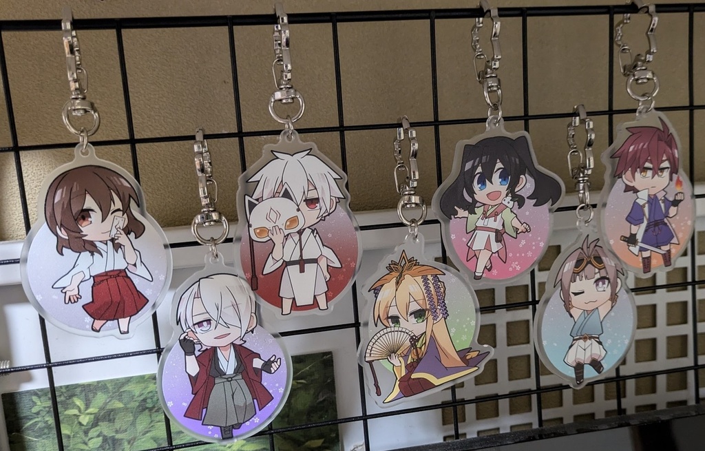 犬神退魔記アクキー(全7種)