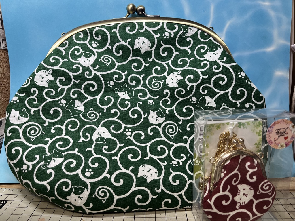 オーナー用がま口ショルダーバッグ