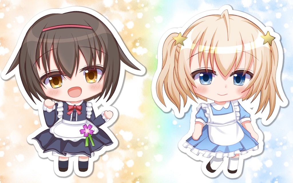 うちの子 秋ヶ瀬チカ・白石きよね アクリルスタンド