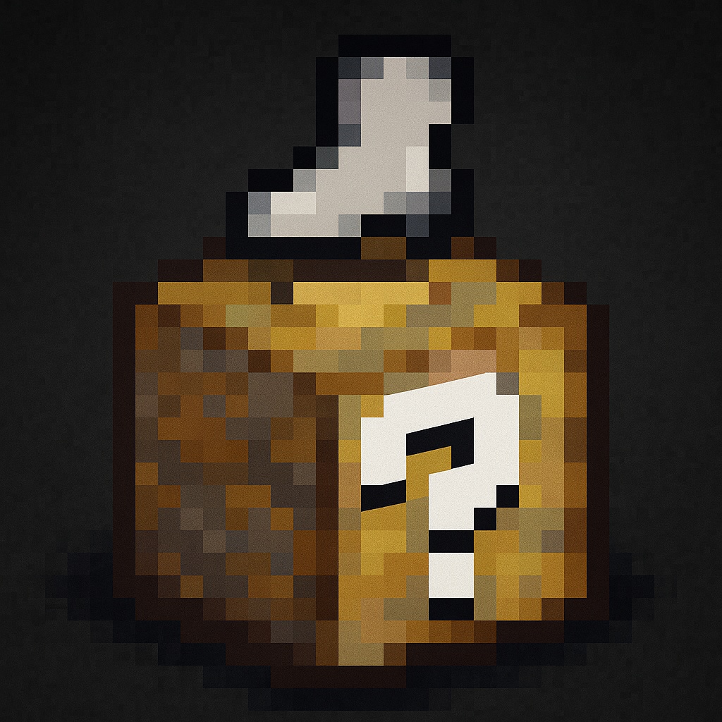 【マイクラ統合版アドオン】足下ランダムブロック