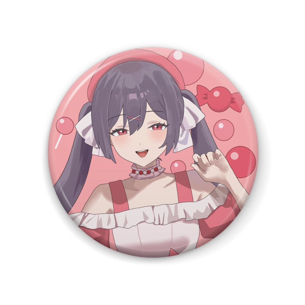 【5th記念】Ro²na缶バッジ