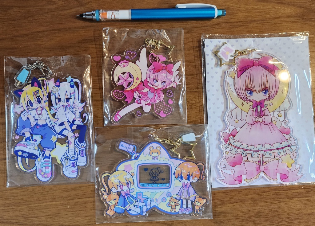 アクリルキーホルダー