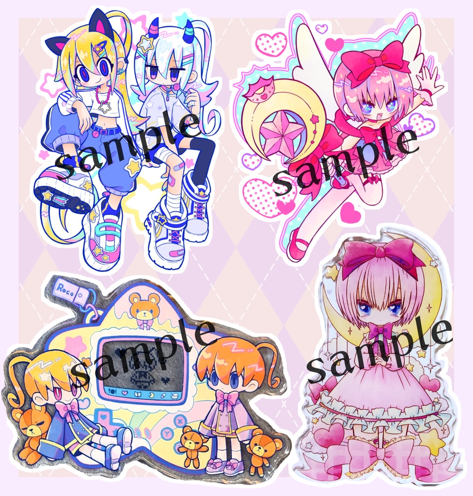 アクリルキーホルダー