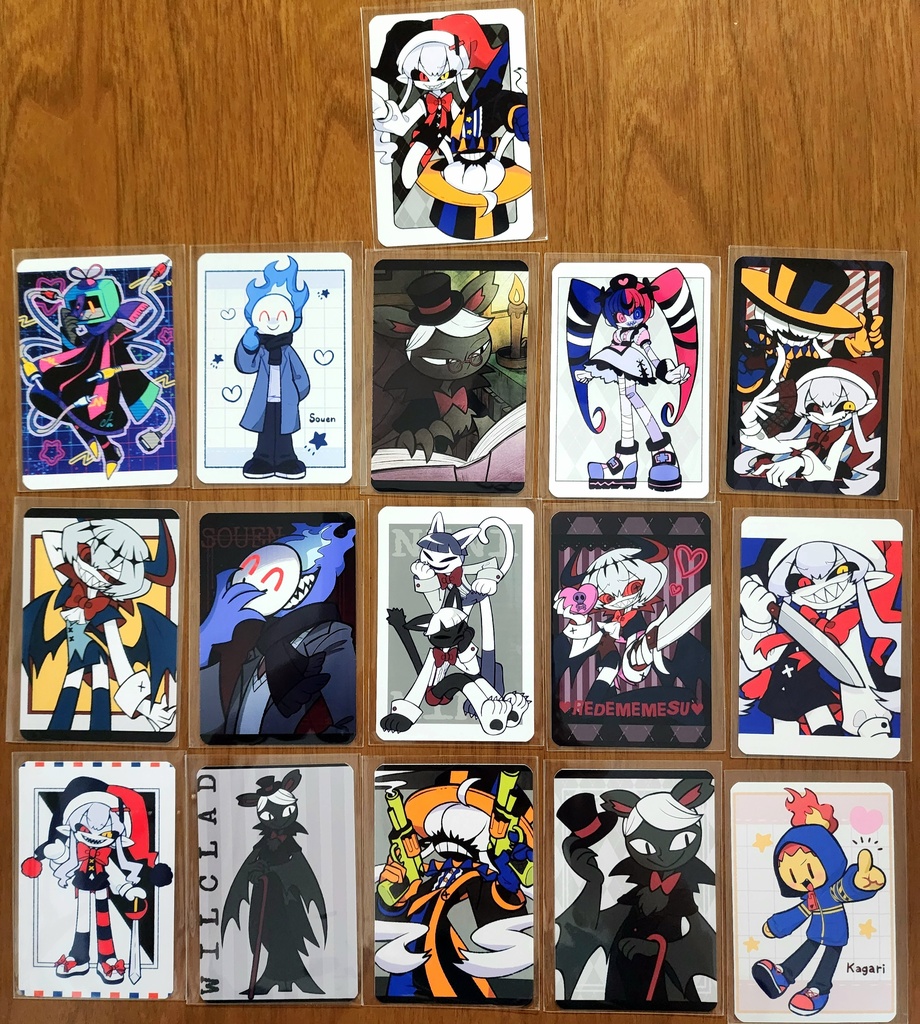 人外ミニカード(ランダム16種)