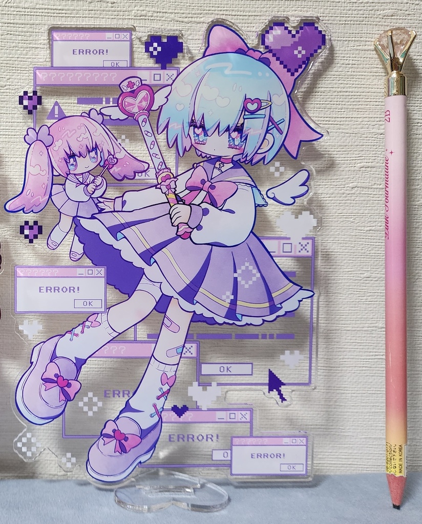 特大アクリルフィギュアスタンド3種