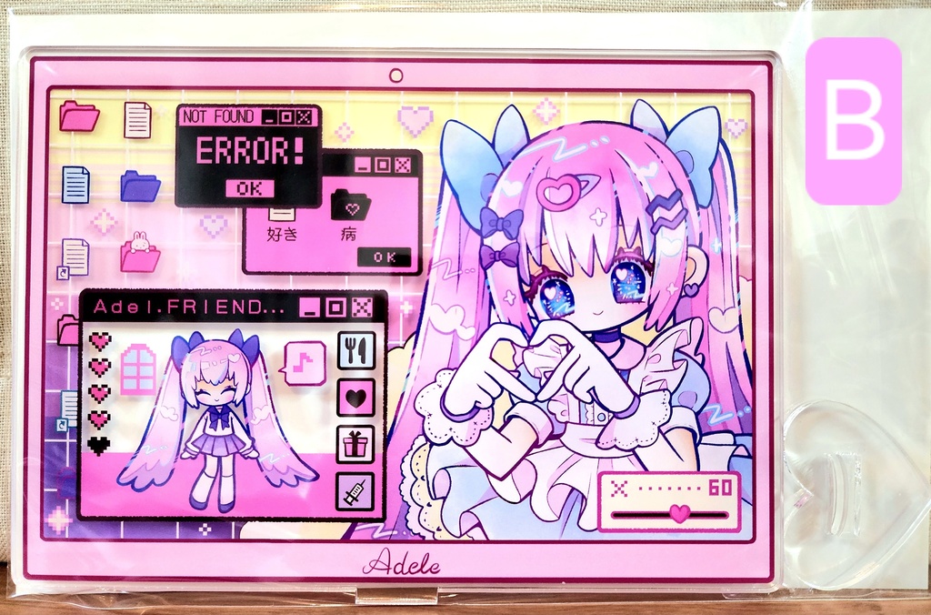 特大アクリルフィギュアスタンド3種