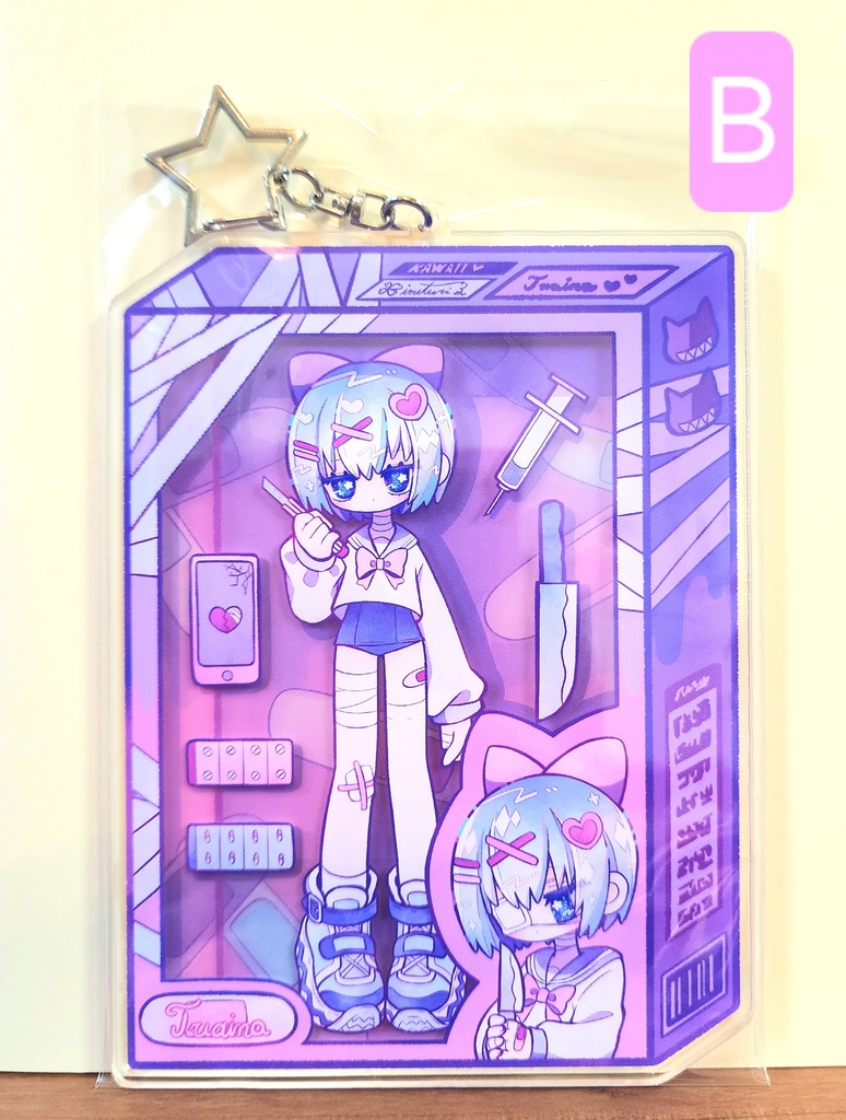 アクリルキーホルダー