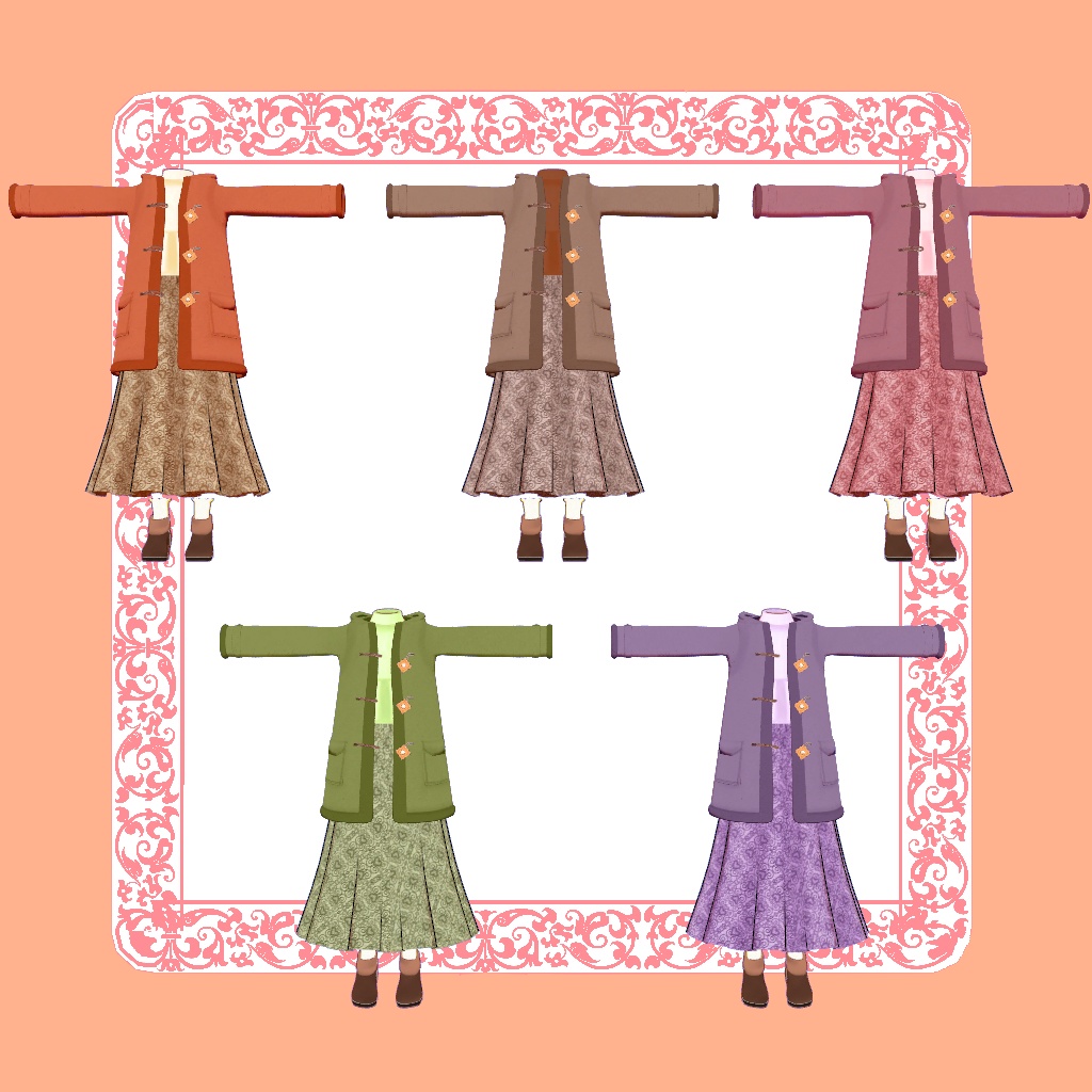 【サバラム対応】ワッフルダッフルコート