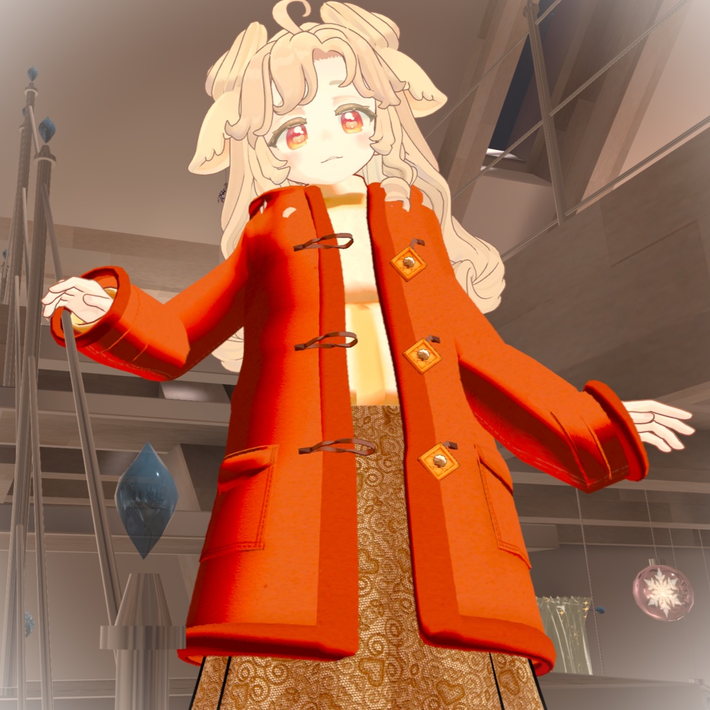 【サバラム対応】ワッフルダッフルコート